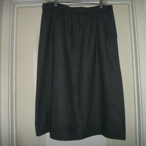 RETRO TAKE 1 WOOLY DIRNDL GREY SKIRT, 17/18